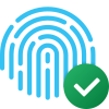 icons8 fingerprint accepted 100